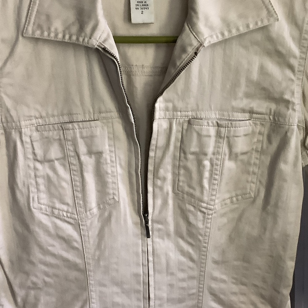 Geoffrey Beene Women's Light Tan Utility Jacket - Picture 4 of 10